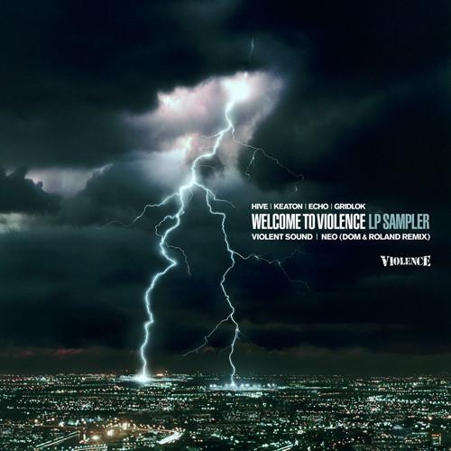12-дюймовая пластинка HIVE, KEATON, ECHO & GRIDLOK - Welcome To Violence LP Sampler VIO015 Violence Record 2005 США Танцевальная и электронная музыка Б/у