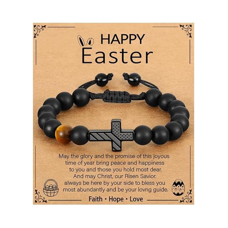 Браслет JYL TS Мужской Американский Флаг Крест Глаз Повышает Патриотизм и Удачу