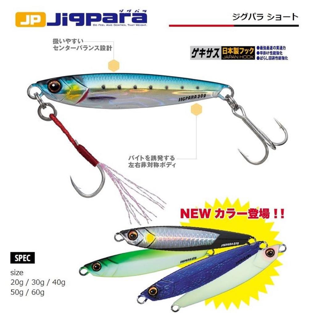 Major Craft Metal Jig Jigpara Short JPS-20 Grams 060 (0029)