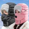 Thermal Neck Warmer Scarf Winter Keep Warm Hat with Goggle Strap Balaclava Skiing Face Mask Snood Hood Hat Keep Warm Cycling Cap