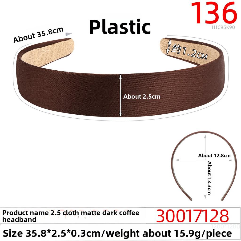 Красочная атласная широкополая повязка на голову, ретро, ручная работа, простая женская тканевая повязка для волос