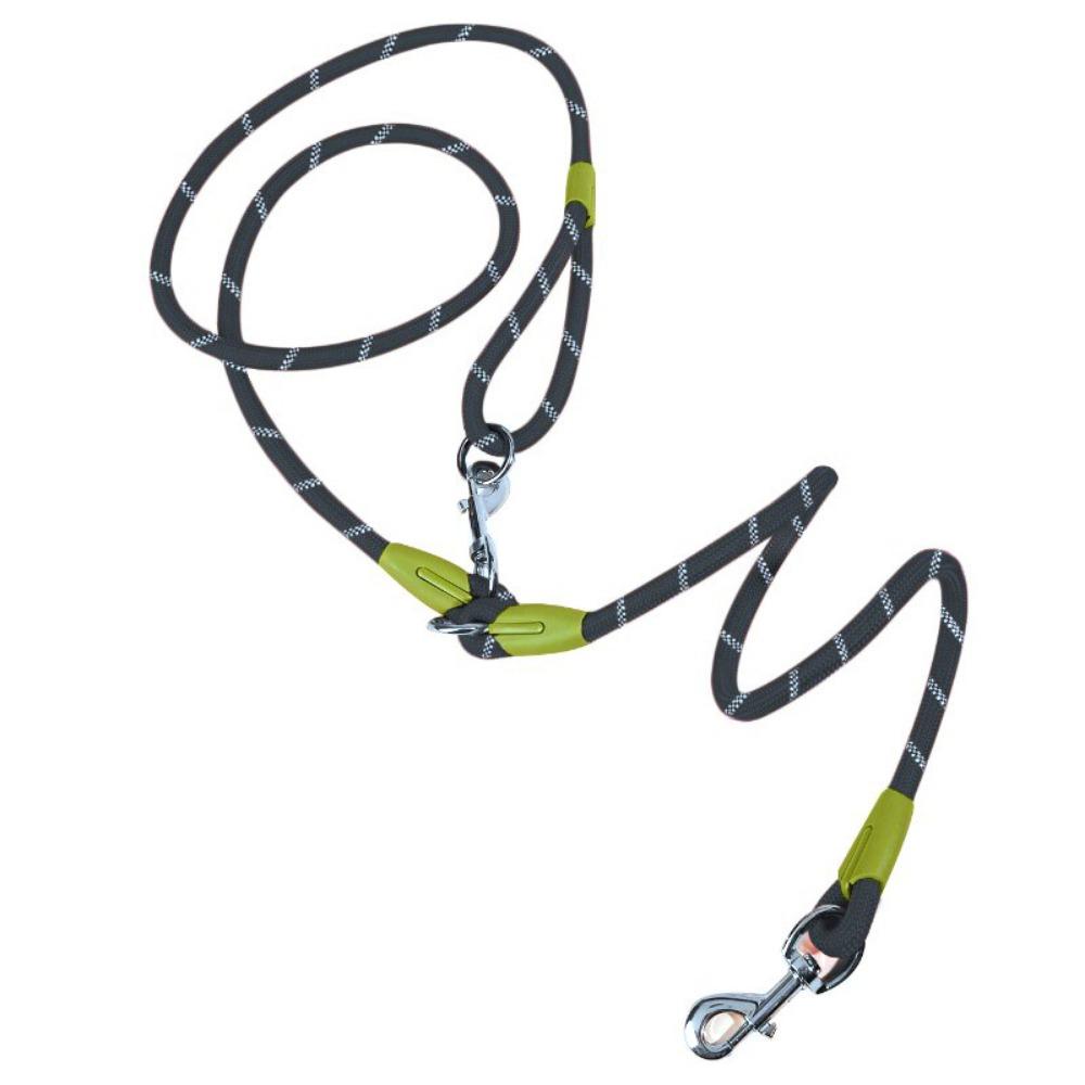 Durable Hands Free Dog Leash Nylon Reflective Pet Dog Chain Traction Rope Leads for Running Training for Small Medium Large Dogs