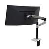 ERGOTRON LX Desk Monitor Arm Tall Pole Long Pole Aluminum Up To 34 Inches Compatible with VESA Standards (3.2~11.3kg) 45-295-026