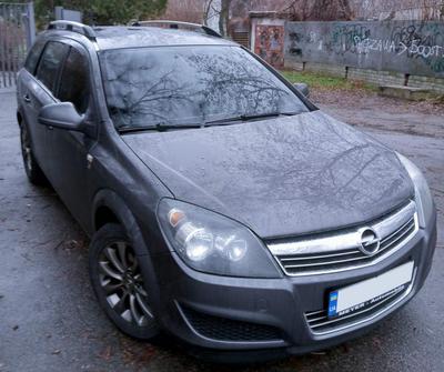 Алюминиевые рейлинги (Caravan, хром) для Opel Astra H 2004-2013 гг