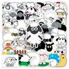 50 Lamb Graffiti Cartoon Cute Animals Hand Account Children Skateboard Suitcase Stickers
