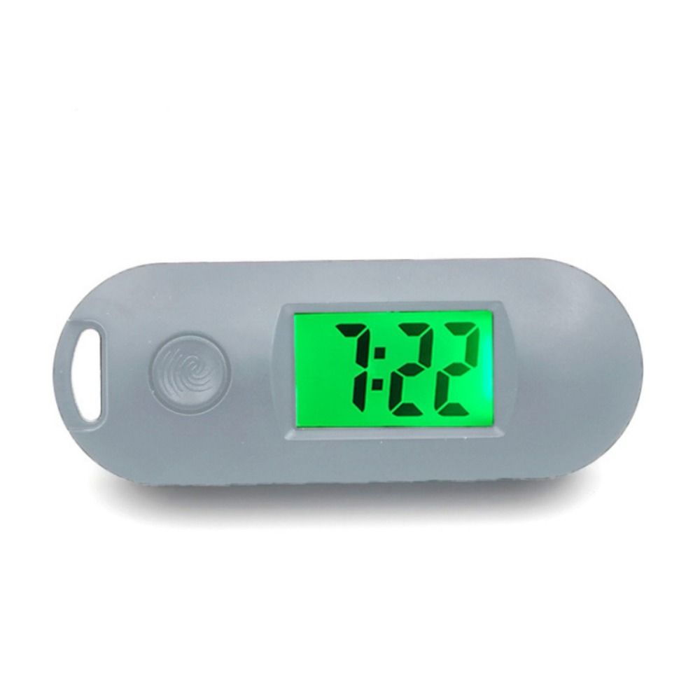Цифровые электронные часы с дисплеем Key Key, овальные часы, мини-светодиодные цифровые часы для студентов