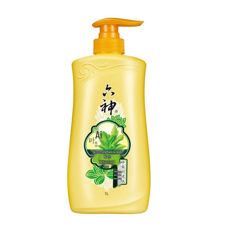 Liushen Mugwort Healthy Skin Cooling Shower Gel