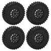 4PCS RC Car Tires Tyre Wheel for MN D90 D91 D99 D99S D86 RC Car Spare Upgrades AccessoriesR789BL
