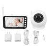 Video Kids Monitor 2000mAh 984ft Two Way Talk 100‑240V 4.3 In LCD Display Digital Camera Kids