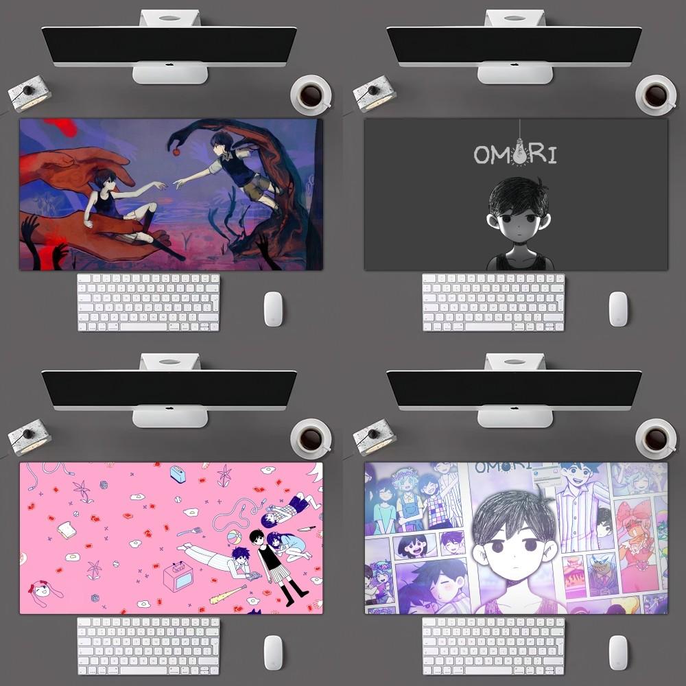 Cute Cartoon Omori Game Mousepad Mousepad Gamer Mouse Pad Size For Office Long Table Mat