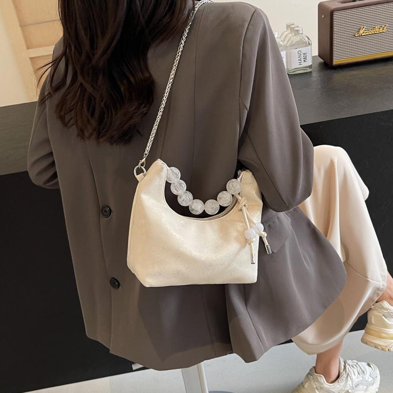 Бисерная сумочка женская сумка новая цепочка сумка через плечо стильная и простая текстура портативная сумка на плечо