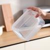 Герметичный контейнер для хранения продуктов Мясо Фрукты Овощи Гарнир Хранитель Мяса Фруктов Овощей Прозрачный Пластиковый Ящик для Хранения