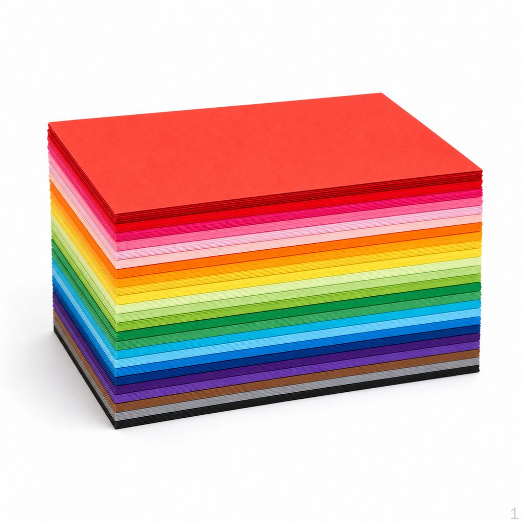 Плотный картон A4 230 г/м² Разноцветный для DIY открыток, детского творчества и детского сада