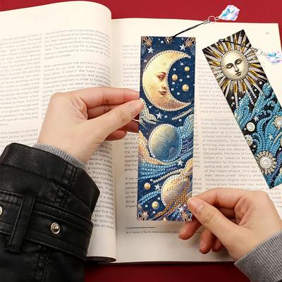4 шт. DIY Закладка с бриллиантами неправильной формы для изготовления своими руками, для начинающих, товары для рукоделия для взрослых, ручная работа, подарок на день рождения