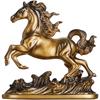 Фигурка лошади из смолы Декор для дома и офиса Китайский стиль Фэн-шуй Счастливый подарок Новоселье