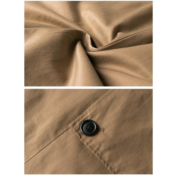 Стильная и удобная ветровка средней длины для весны и осени, размер плюс для женщин с пышными формами, тонкое пальто для мам среднего возраста