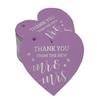 Inkdotpot Real Silver Foil Thank You From The New Wedding Tag Favor Hang Paper Tag 100