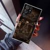 Black Hole Human Body Password Phone Case For Samsung Galaxy S23 S24 S25 Edge S26 Ultra S22 + S21 Plus S20 FE Cover Silicone Pri