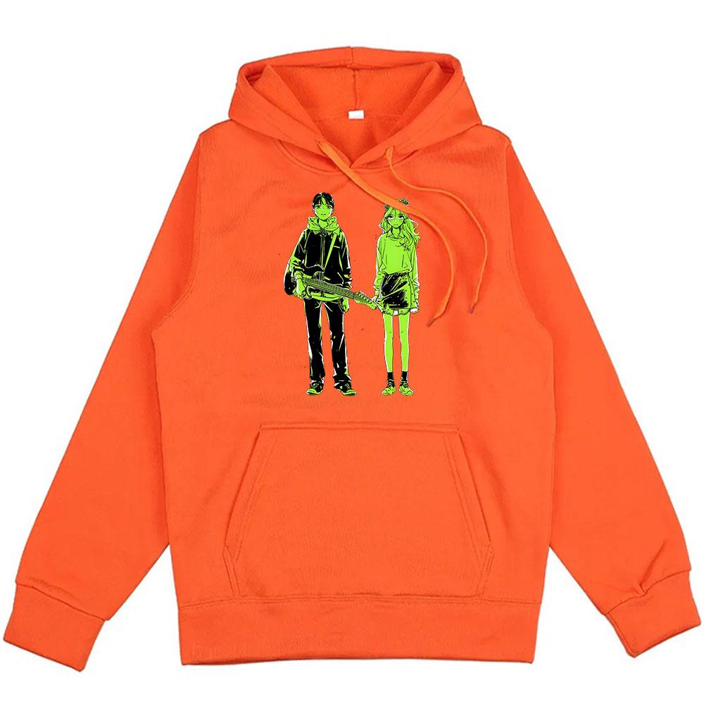 Забавные мультяшные толстовки с графикой Парень, которым она интересовалась Парень вообще Толстовки Она Парень Принт манга Одежда