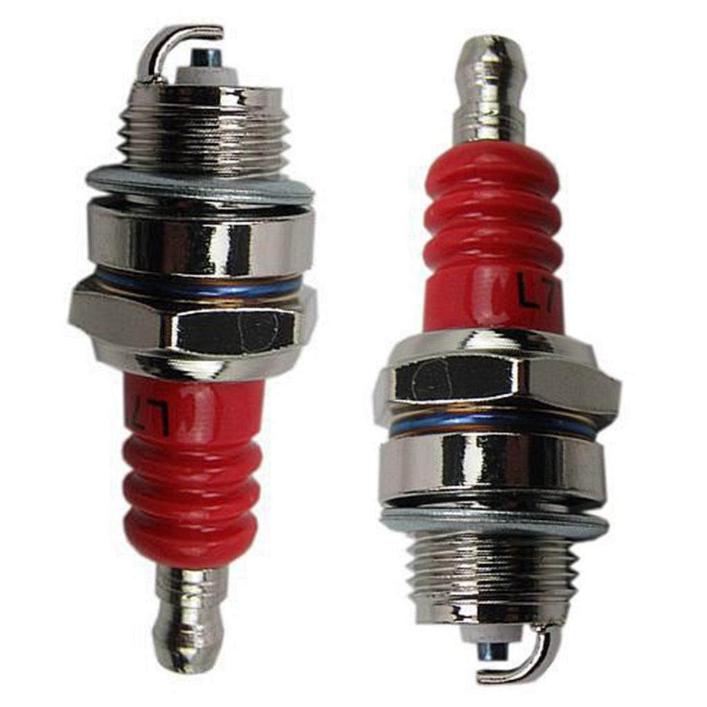 Трехсторонняя свеча зажигания L7T, 2-тактный электрод, бензиновая бензопила, кусторез, двигатель 2500 3800 4500 5200, замена