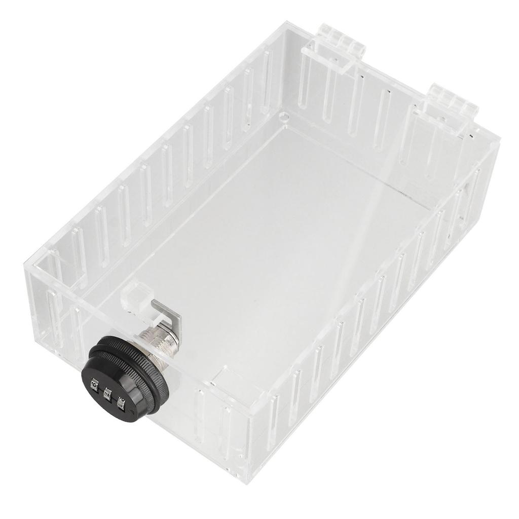 Thermostat Lock Box Universal Large Transparent Thermostat Protective Guard for Thermostat On Wall