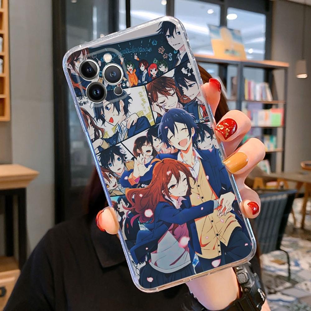 Чехол для телефона с аниме Хорimiya Для iPhone 15 14 11 12 13 Mini Pro XS Max Чехол 6 7 8 Plus X XR SE 2020 Funda Shell