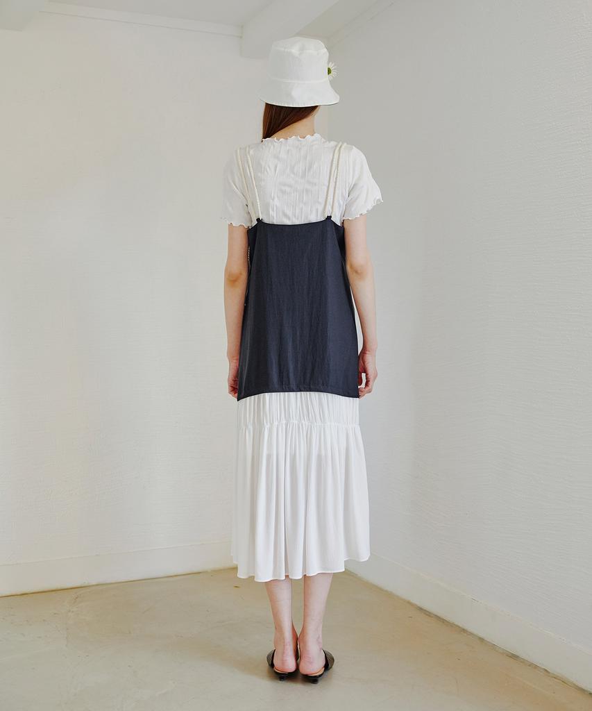Etmont Rope Strap Dress Navy
