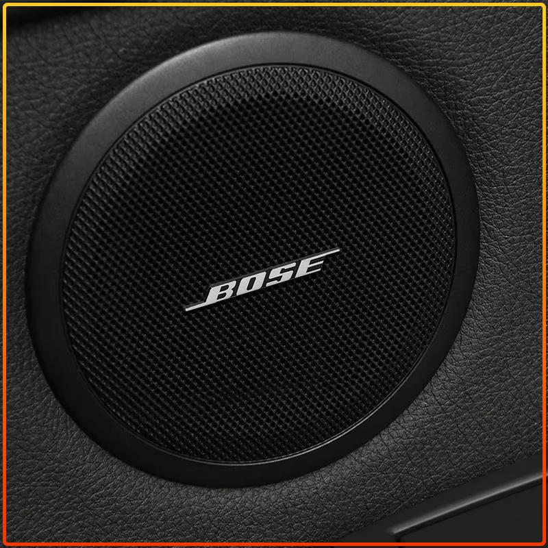 Универсальная сменная наклейка с логотипом BOSE Audio для старой поцарапанной решетки автомобильного динамика, детали декора стереосистемы