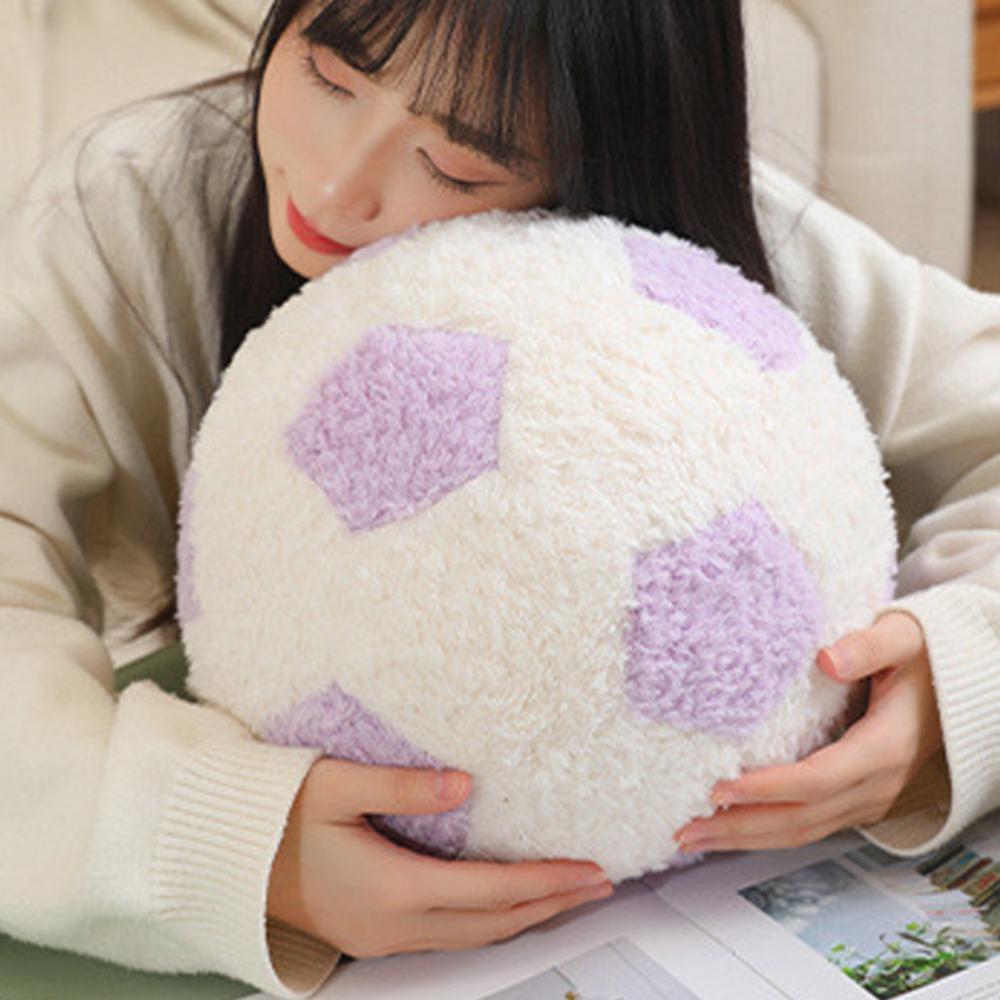 High Quality Football Plush Toy Simulation Sports Ball Stuffed Doll Friends Birthday Gifts