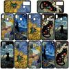 Phone Case for Samsung Galaxy S24 S23 iPhone 15 14 Xiaomi Redmi Note 13 12 11 8 10 9 Pro Max X XR OPPO A15 Huawei Starry Night Van Gogh Painting Cover