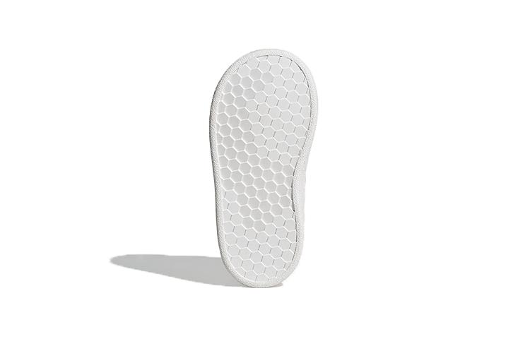 adidas Neo GRAND COURT Дышащие Низкие Кроссовки для Малышей Розово-Белые Для Младенцев и Малышей FW4949