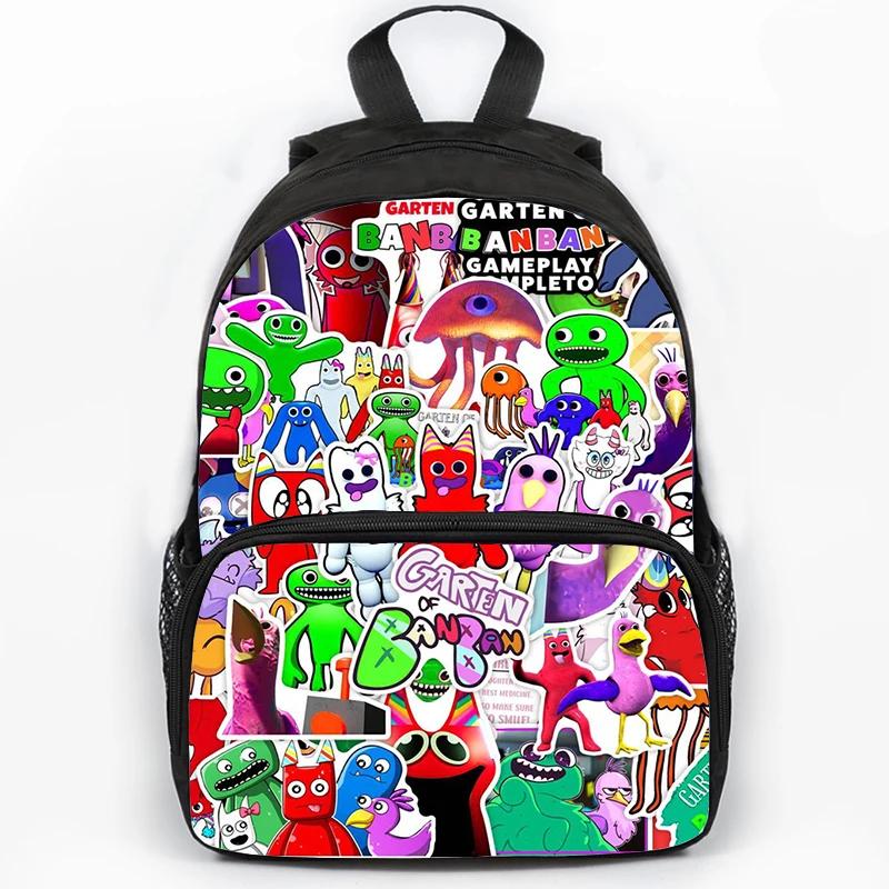 16 Inch Garten of BanBan Printed School Bags Boys Large Capacity Bag for Travel Sport Portable Students School Bags Kids Bookbag