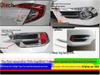Комплект из 16 предметов для Honda Civic 10-го поколения: Накладки на задние фонари, Рамки передних и задних противотуманных фар