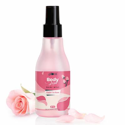 BodyLovin' Feelin' So Rose Туалетная вода-спрей для тела 150 мл | Стойкий цветочный аромат для женщин | Компактный парфюмерный спрей для путешествий
