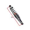 2Pcs Motorcycle Rear Shock Absorbers Suspension For ATV Gokart Electric Bike Hydraulic Adjustable Rear Motorbike