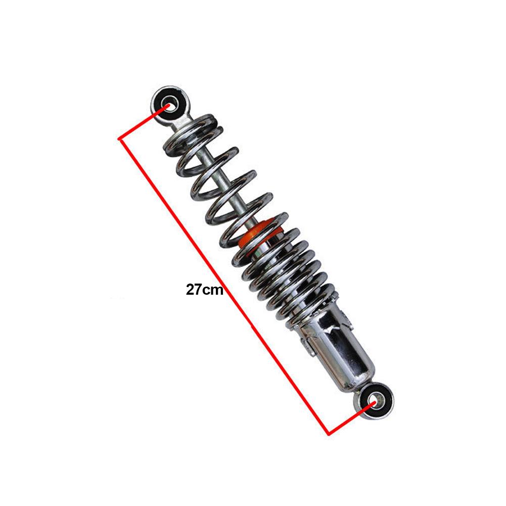 2Pcs Motorcycle Rear Shock Absorbers Suspension For ATV Gokart Electric Bike Hydraulic Adjustable Rear Motorbike