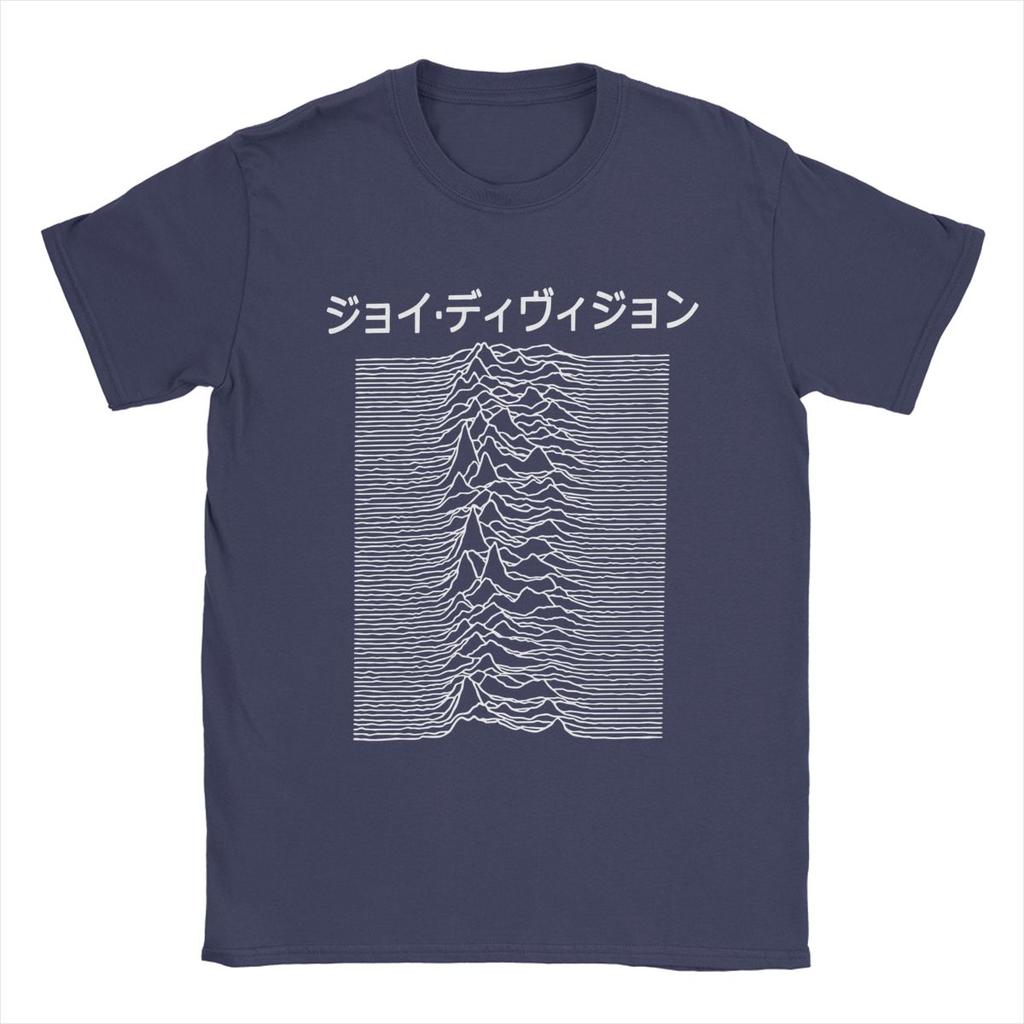 Joy Division Japan Мужская футболка Винтажная футболка Футболка с коротким рукавом и круглым вырезом 100% хлопок Идея для подарка Одежда компрессионная футболка