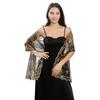 Shawl Dress Embroidered Shawl Dinner Shawl Women Star Moon Sequined Stage Party
