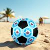 SIZE 5 Silkeborg IF Soccer Ball Colorful All Ages Machine Stitched PVC Competition Ready Durable High-Bounce