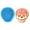 Plastic Pumpkin Emboss Cookie Stamp Mini Halloween Cookie Cutters Fondant Molds  Kitchen