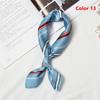 Gifts Elegant Women Silk Feel Satin Square Scarf Head Neck Hair Tie Band