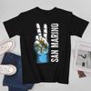 More Design San Marino Flag San Marinese Unisex Tshirt Tees Tshirt Oneck T Shirts Unisex Boys Clothing 100 Cotton