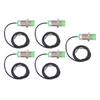 5 Pcs Proximity Sensor PNP Normally Open 15mm Detection IP65 Inductive Proximity Sensor Detection Sw