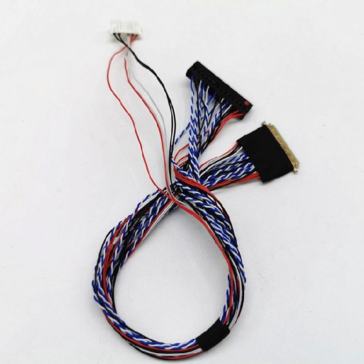 ЖК-экран LVDS Кабель 40-контактный LVDS Кабель 2-канальный 6-битный Поддержка для 14-18,4 дюйма