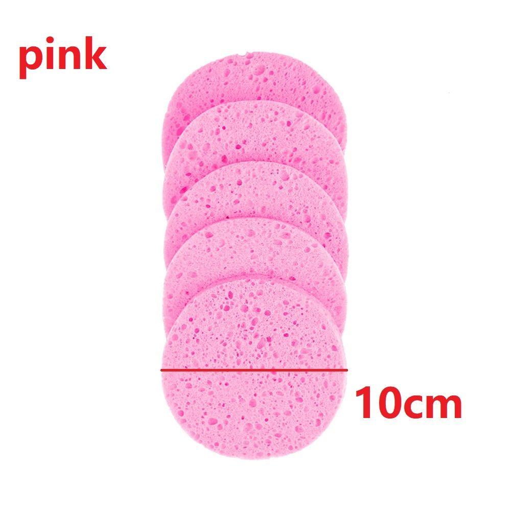 5 шт. Мягкий очищающий отшелушивающий спонж для умывания лица, мочалка для тела, очиститель для лица, компресс-пуховка