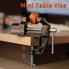 Мини-тиски для стола, небольшой зажим для стола, портативный микрозажим для стола, для самостоятельного ремонта ювелирных изделий, часов, зажим для резьбы по дереву, хобби, ремесла