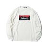 NANGA ECO HYBRID BOX LOGO TEE L/S
