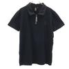 Short Sleeve Half Zip T-shirt XL Black Men's Used