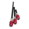 3PCS Set Drill Screwdriver Bit Extender 14 Inch Hex Shank 60mm 100mm 150mm Wood Spade Drill Bit