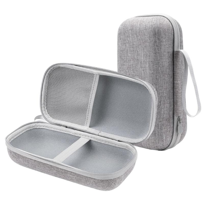 Hard Travel Case Bag for MX 3S Wireless Mouse Shockproof EVA Case with Hand Straps for Travel Mouse Lightweight